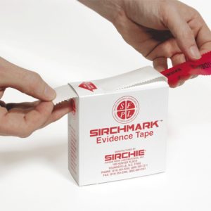 RED TAPE with 3" Core, "Evidence" Imprint (SM50002)